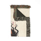 It's a Girl Unicorn Woven Cotton Throw Blanket, Jacquard Tapestry Keepsake