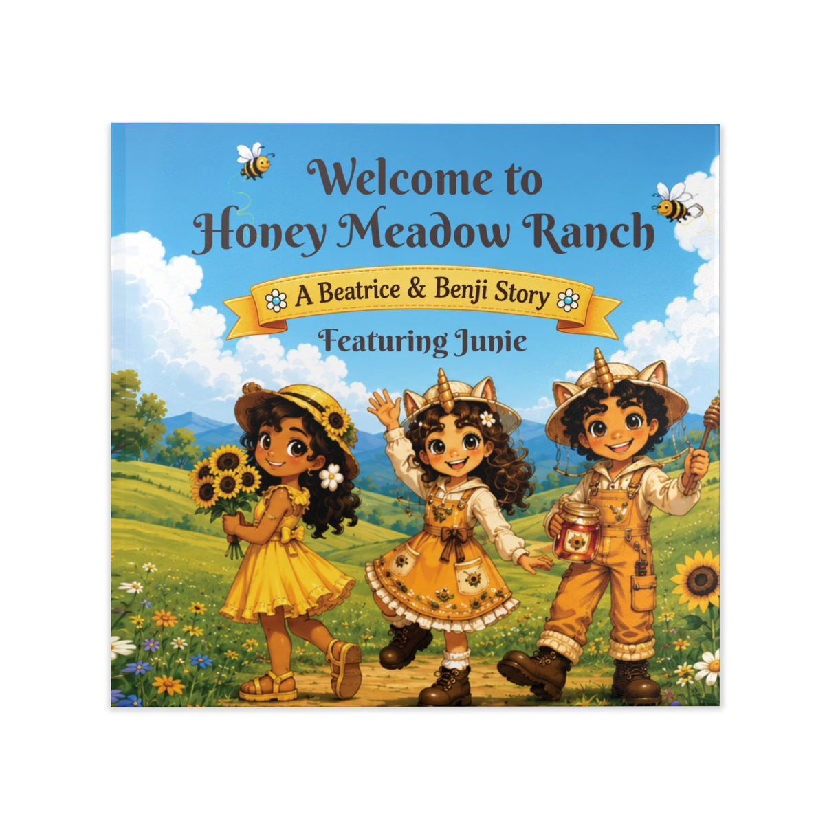Welcome to Honey Meadow Ranch Original Hardcover Childrens Storybook ages 1 to 6
