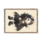 Copy of Halloween Unicorn Blanket, Magician Vampire Costume  Woven Throw, Whimsical Halloween Gift