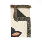 Luna Noir Unicorn Jacquard Woven Cotton Throw Blanket USA Made Tapestry Keepsake