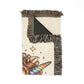 Sandy Skye Unicorn Jacquard Woven Cotton Throw Blanket, USA Made Tapestry Keepsake