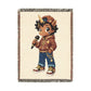 Jett The Rockstar Unicorn 100% Cotton Woven Throw Blanket Original Artwork Heirloom Keepsake Unicorns4everyone
