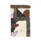 Magical Unity Unicorn Jacquard Woven Cotton Throw Blanket USA Made Tapestry Keepsake