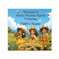 Personalized Name Childrens Storybook Welcome to Honey Meadow Ranch Original Personalized Hardcover Storybook