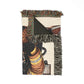 Future Firefighter Dad and Son Unicorn Woven Cotton Throw Blanket Jacquard Tapestry Keepsake