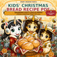 Kids Christmas Bread Recipe PDF, Finnish Joululimppu Sweet Rye Loaf, Limppu, Illustrated Holiday Baking Activity fun for the whole family